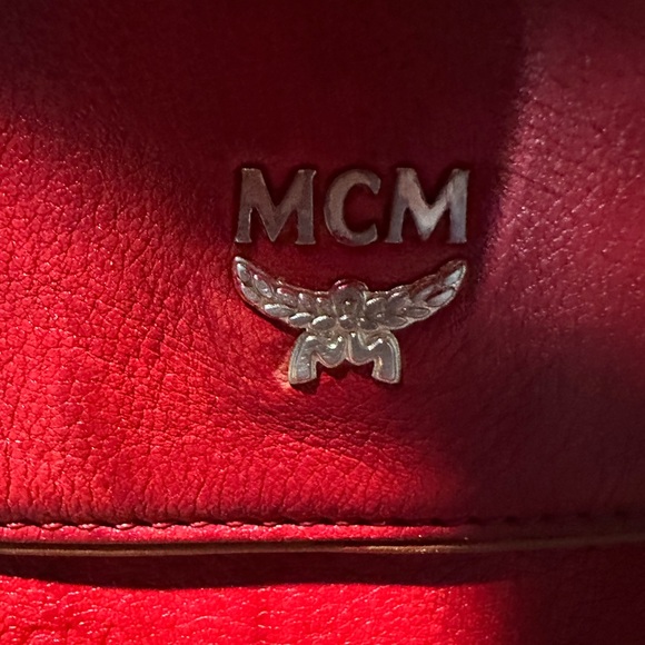 MCM shoulder bag. Painted. EUC. Please see pictures. - Picture 11 of 14